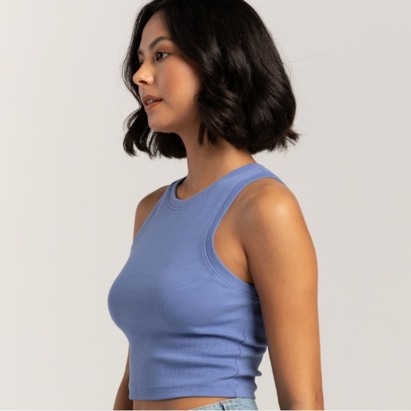 Zara Knit Cropped Sleeveless Crop Top - Picture 1 of 10